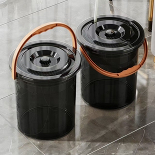 茶水桶废水桶干湿分离茶台专用垃圾桶茶水小茶桶茶渣桶高级大容量