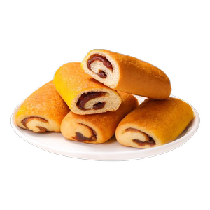 椰香红豆面包椰蓉豆沙夹心软面包早餐红豆棒整箱代餐手撕面包