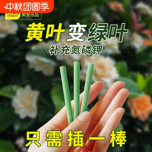 史丹利植物营养棒黄叶变绿叶