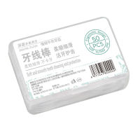 100 family-sized dental floss, individually packaged toothpicks, portable household oral cleaning, disposable toothpicks and dental floss thumbnail 6