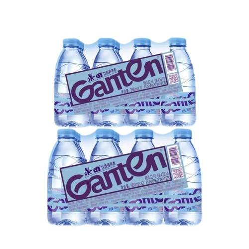 景田纯净水360ml*12瓶/24瓶整箱办公健身补水矿泉水饮料饮用水