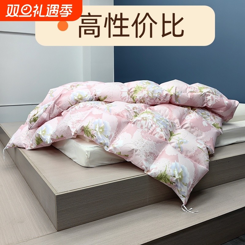 羽绒被壳自充绒半成品内胆专用内胆芯被套高密面料防钻绒钻毛冬款