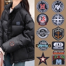 羽绒服衣服补丁贴布贴自粘免缝破洞刺绣女裤 子无痕修补贴可水洗