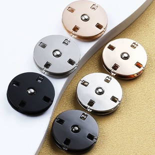 暗扣钮扣高档大衣按扣大号羊绒毛呢女隐形衣服摁扣子母扣毛衣金属