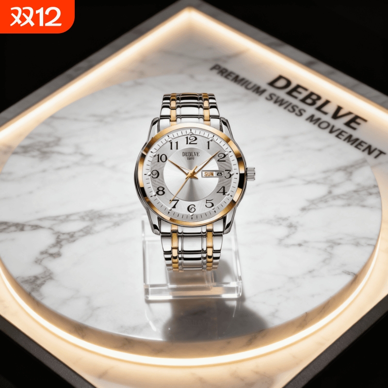 品牌正品手表男概念男士非机械表男款高级感学生运动男表潮腕表男