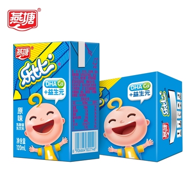 燕塘乐比原味乳酸奶饮品120ml儿童成长奶DHA乳钙益生元饮料乳酸菌