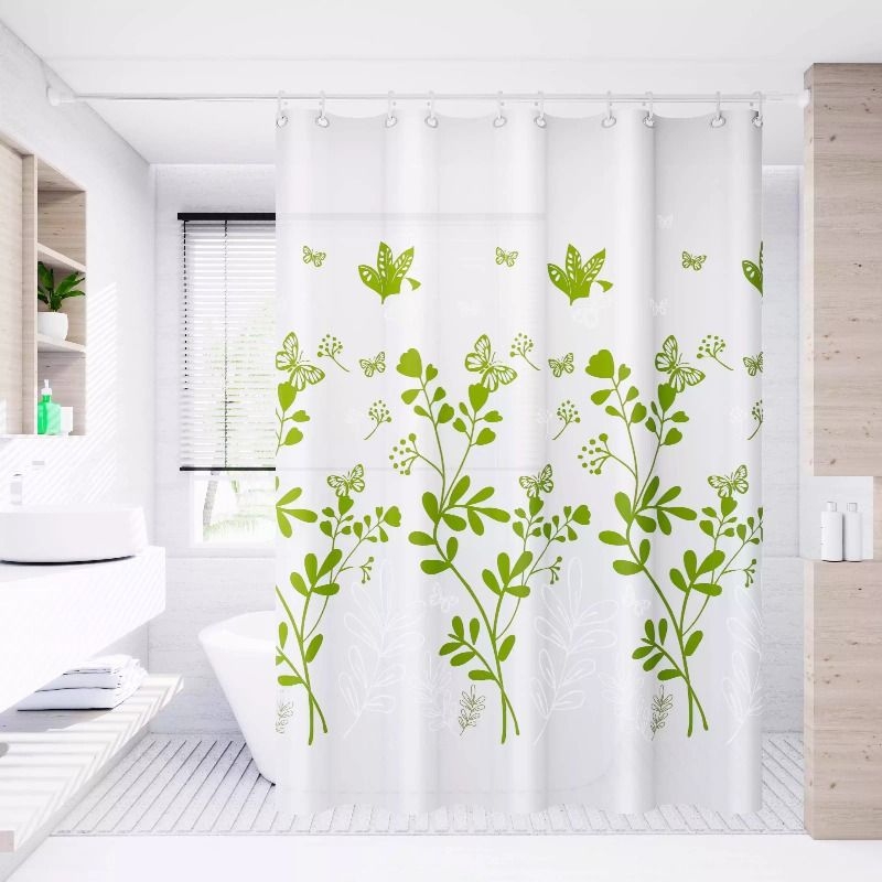 防霉防水浴帘免打孔|368人收藏