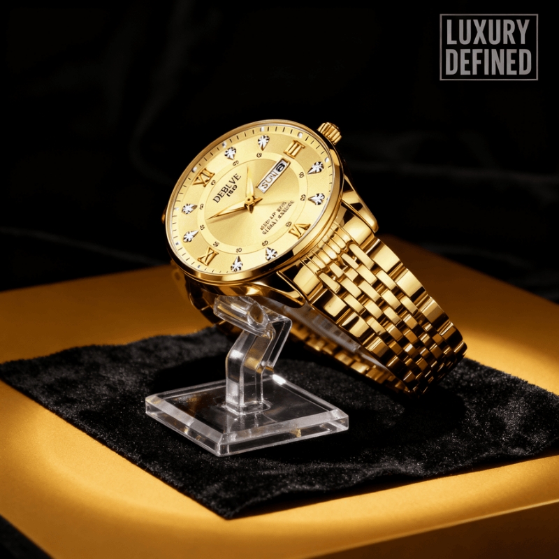 男款商务防水石英腕表镂空男士手表男正品名牌全自动非机械表钢带