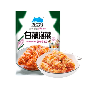 淳于府白菜泡菜100g韩式韩餐下饭菜佐餐袋装拌饭辣椒酱萝卜新鲜