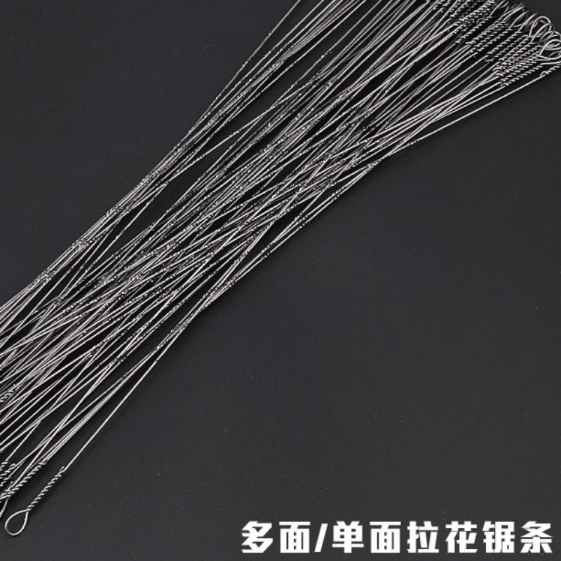 木工手用钢丝线锯多面单面切割锯条手工拉花锯