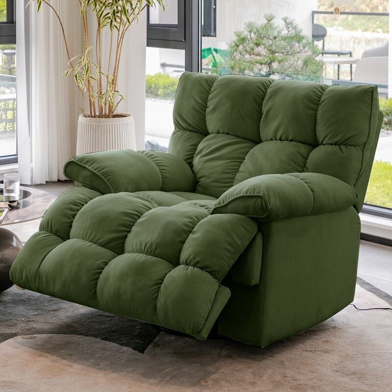 d太空单人懒人沙发舱客厅休闲可躺摇椅电动云朵轻奢沙发躺卧奶油