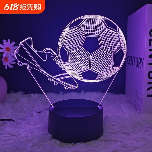 3D视觉小夜灯儿童房趣味装饰