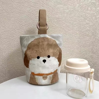 上班手提袋帆布水桶包