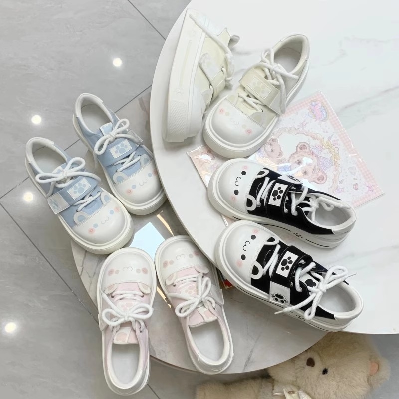 2025春秋季原创lolita学生帆布鞋