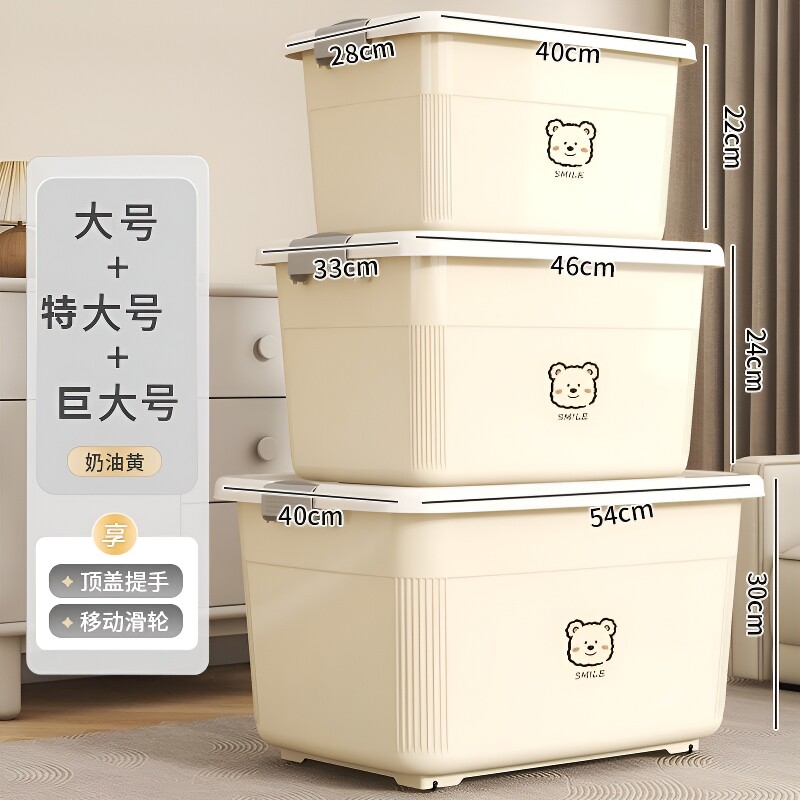 塑料加厚收纳箱|超1000次加购
