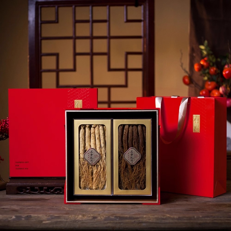 西洋参礼盒送长辈礼物实用送妈妈父母老人中秋节见家长礼品红参