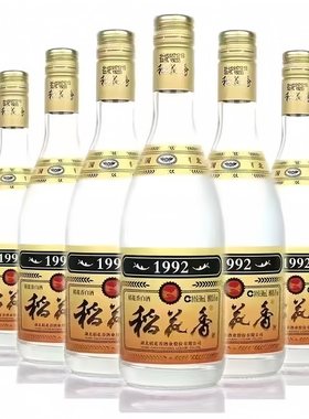 稻花香1992浓香型白酒42度500ml*12瓶纯粮固态发酵整箱酒业窖藏