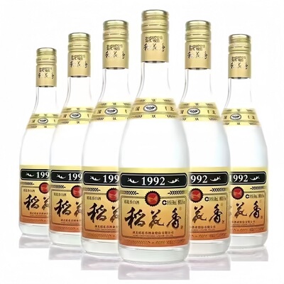 稻花香1992浓香型白酒42度500ml*12瓶纯粮整箱酒业窖藏传承婚礼