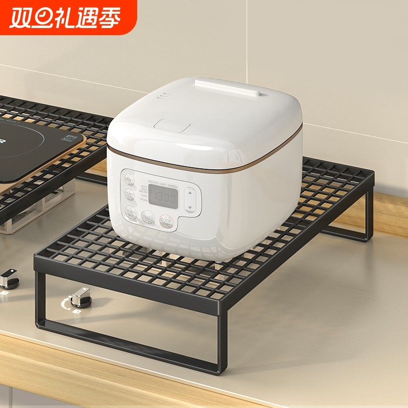 厨房灶台铁架子电磁炉支架煤气灶底架托架家用锅架多功能金属架托