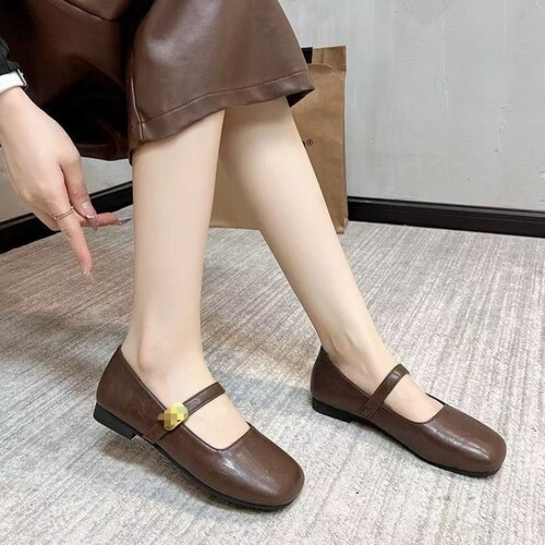 意尔康心选爆款时尚复古玛丽珍鞋女2026秋季新款低跟软底通勤百搭