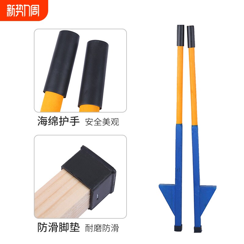民间游戏踩高跷实木幼儿园可调节高跷腿子高脚马板鞋民间户外运动