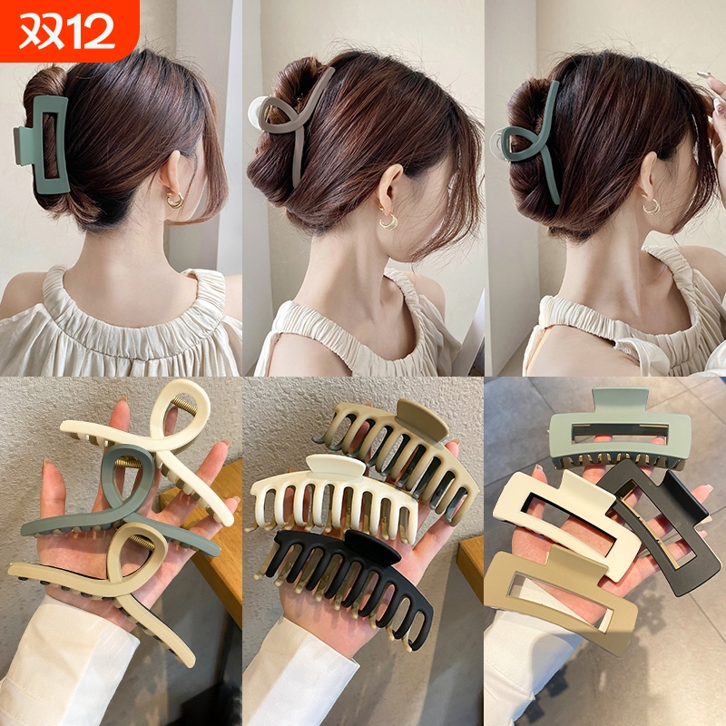 洗澡抓夹大号鲨鱼夹头发夹子头饰