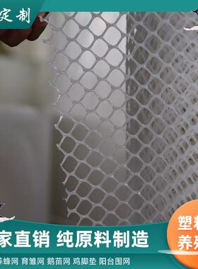 10米塑料平网阳台防护网养鸡鸭鹅
