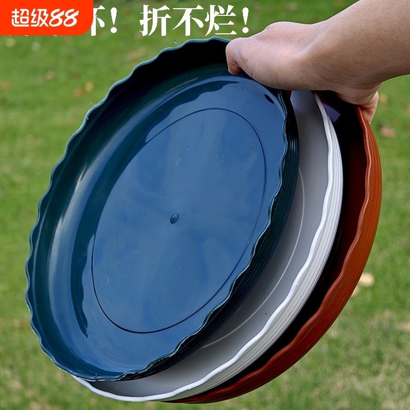 加厚接水托盘花盆底座圆形花托