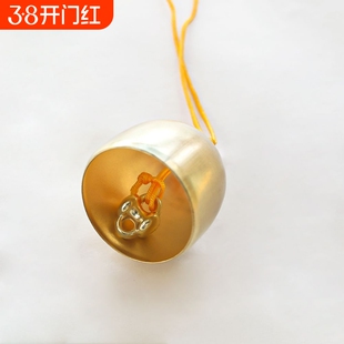 铃铛挂饰车挂件声音清脆金属家居小风铃挂门上提醒DIY撞铃铛装饰