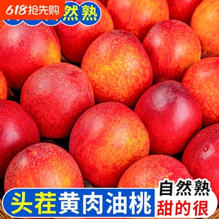 湖北襄阳现摘应当正宗油桃3斤