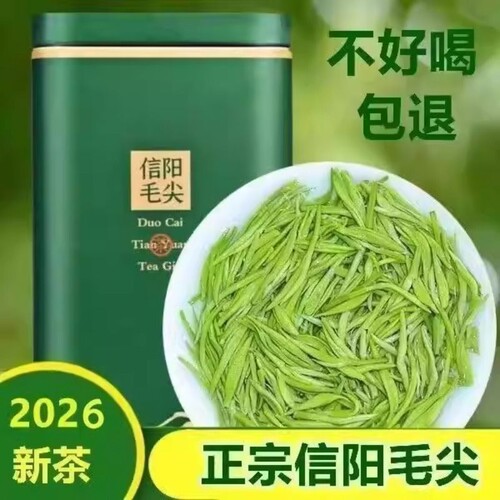 2026新茶信阳毛尖绿茶春茶嫩芽叶