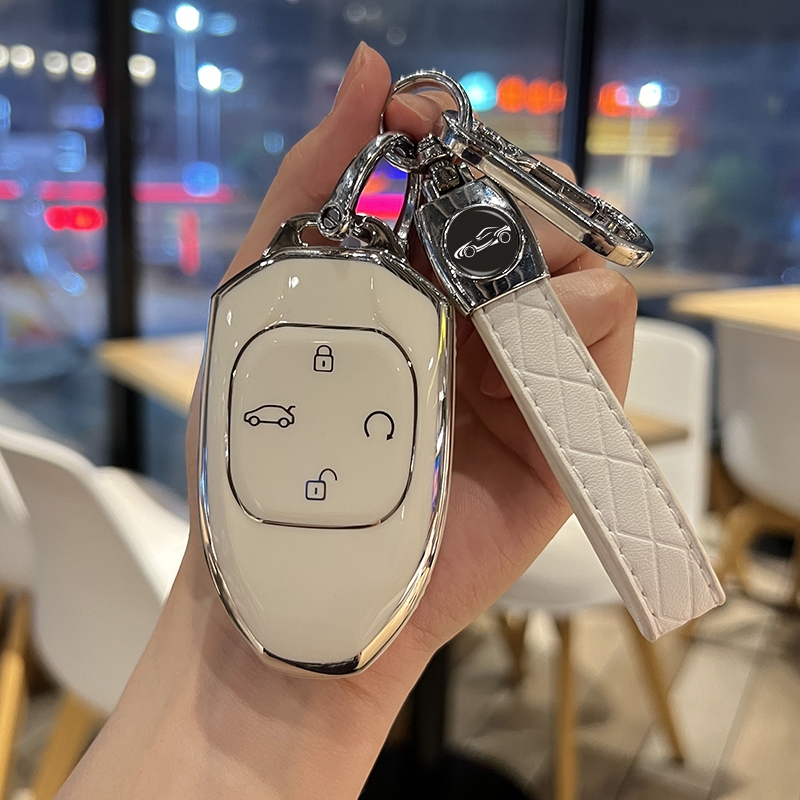 广汽传祺GS8钥匙套影豹GS3影速保护壳ES9传祺GS4汽车包扣用品男女