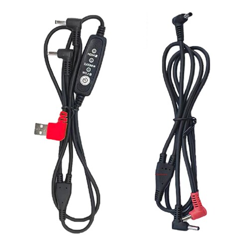 风扇空调工作衣服USB三通连接电源DC3.8线5V 7.4V凉肤机配件随身