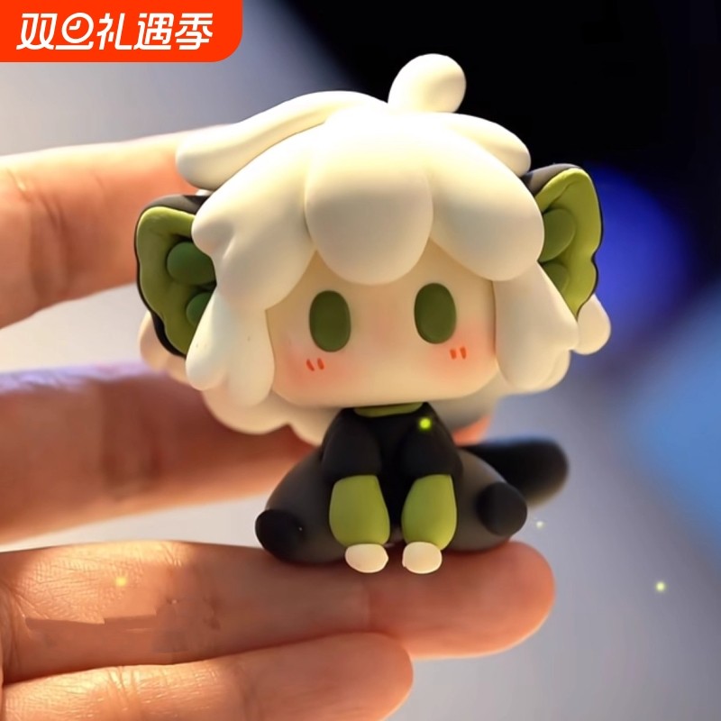 罗小战记2黑周边玩具摆件闺蜜朋友礼物高颜值Q版可爱精灵小摆件