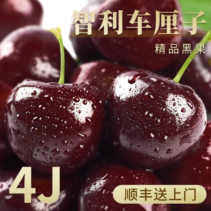 智利车厘子新鲜水果包邮5斤礼盒装当季整箱孕妇进口大樱桃3j4j