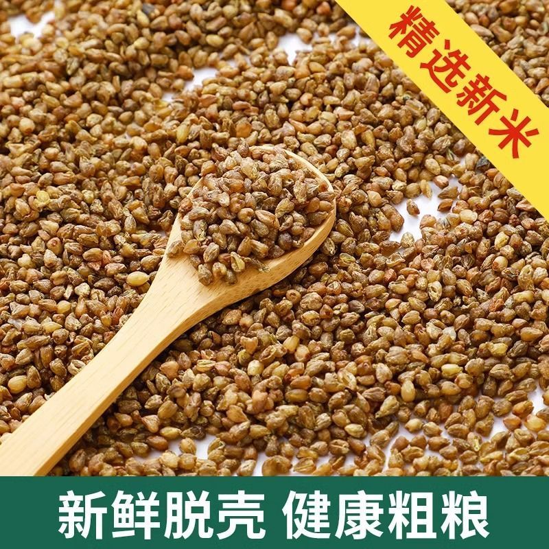 云南高原荞麦米黑苦荞米苦荞麦米杂粮新米粗粮农家家用新鲜袋装