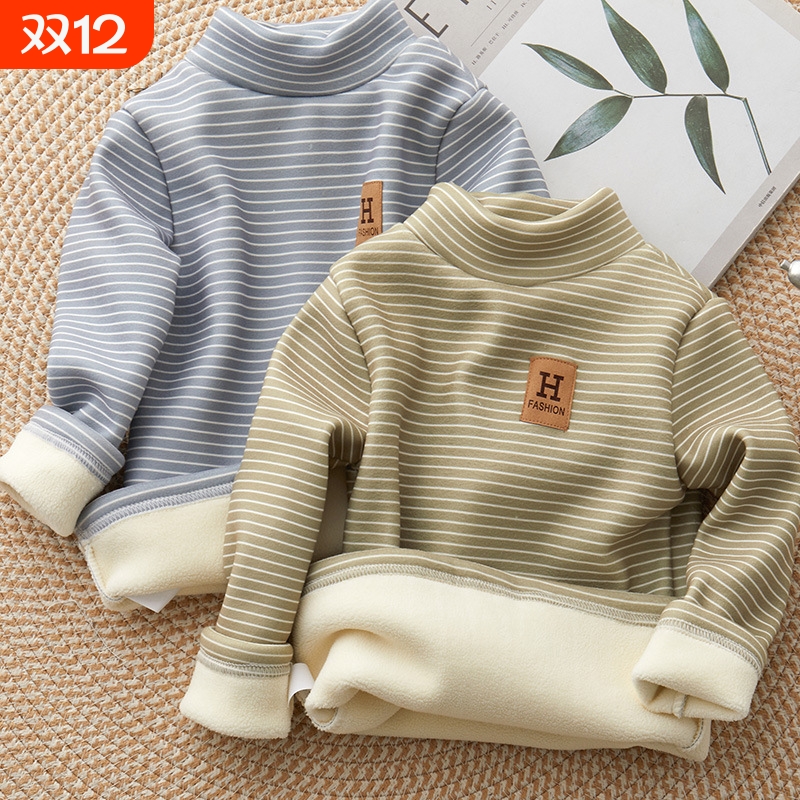 男女童秋冬季新款长袖打底衫T恤