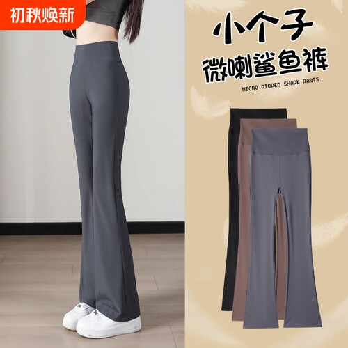 微喇鲨鱼裤女外穿高个子加长加厚