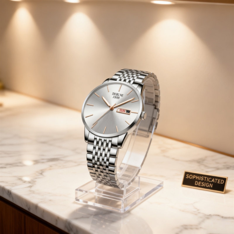 瑞士同款青少年初高中学生手表男款简约潮流全自动机械防水石英表