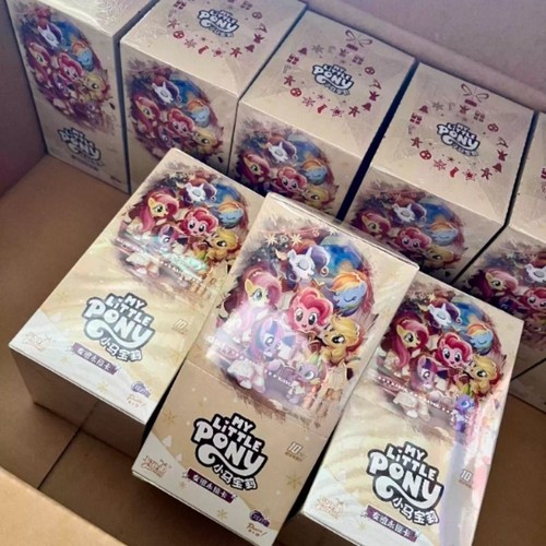 小马卡片一整盒辉月包第10弹盲盒10元包sc卡牌9代卡包收藏纪念品