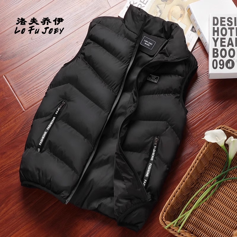 秋冬季保暖加厚马甲男士外套