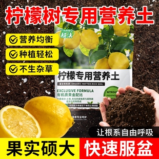 柠檬树专用营养土香水柠檬果树盆栽土壤果树专用土泥土肥料种植土