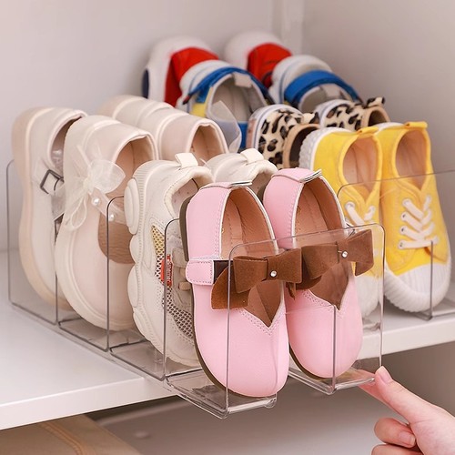 宝宝鞋架子透明鞋柜童鞋收纳盒家用门口小型收纳神器省空间置物架