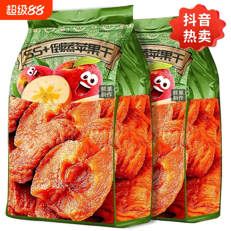 厚切苹果干无片添加糖泡水