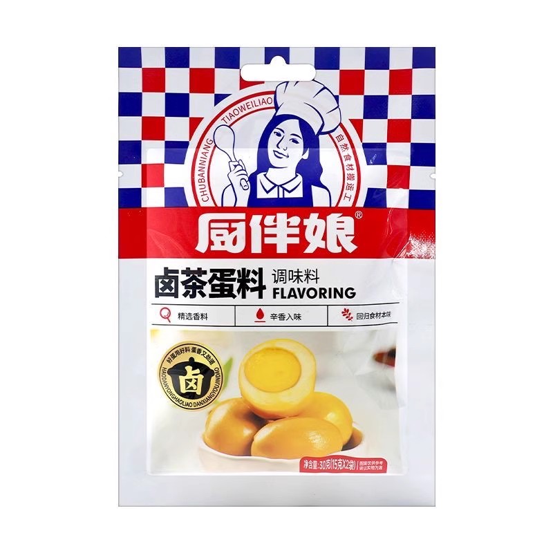厨伴娘卤茶蛋料/炖牛羊肉料30g煮茶叶蛋家用小包装卤料包调味料包