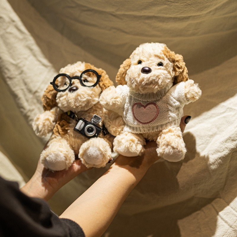 可爱蛋挞狗掌中宝毛绒玩具玩偶卡通公仔治愈布娃娃儿童生日礼物女