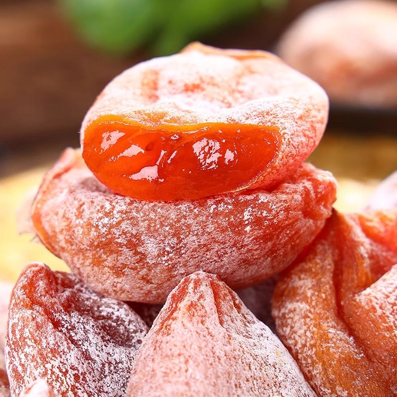 陕西富平柿饼传统吊柿饼香甜软糯地方特产袋装/礼盒装多规格