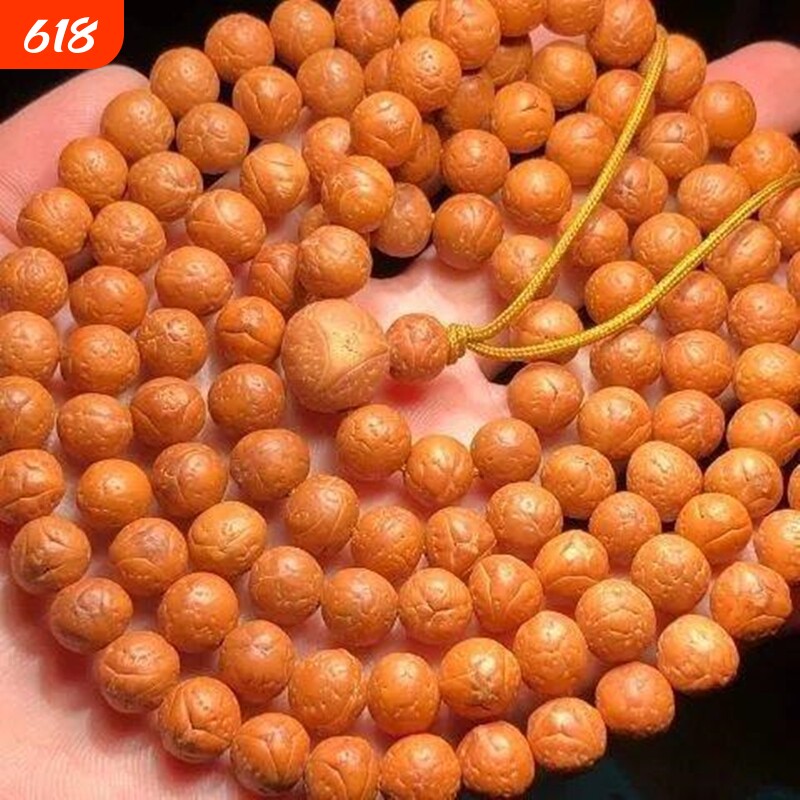 小龙眼菩提108颗天然尼泊尔佛珠麒麟眼凤眼手串手持念珠手持手串