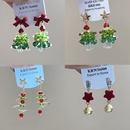 耳饰小众设计感耳环 个性 星星圣诞树耳钉女秋冬2025年新款 洋气时尚