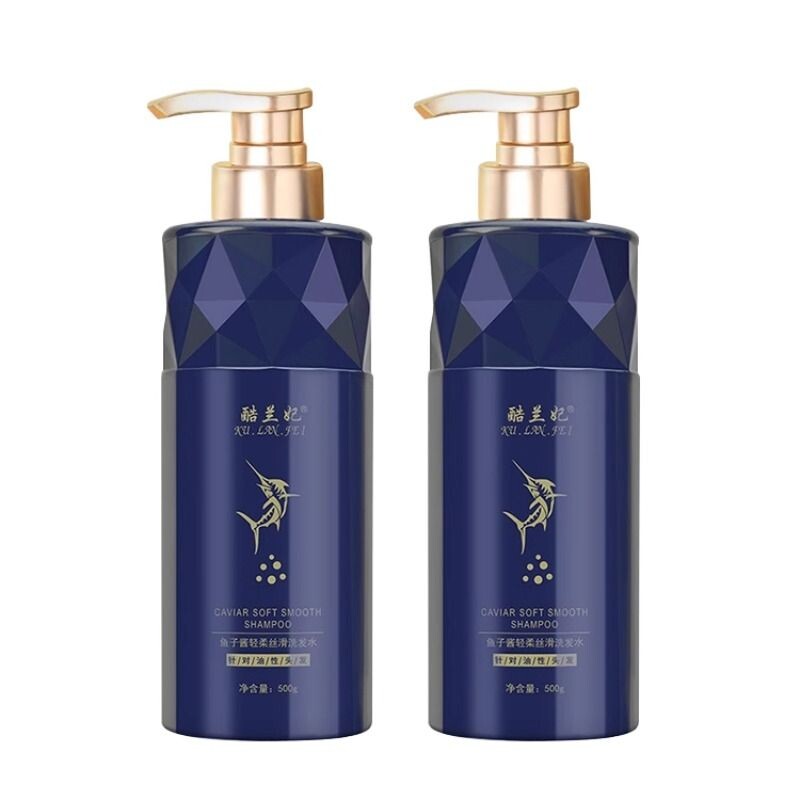 鱼子酱轻柔滋润丝滑柔顺洗发水护发素套装500g*2瓶起